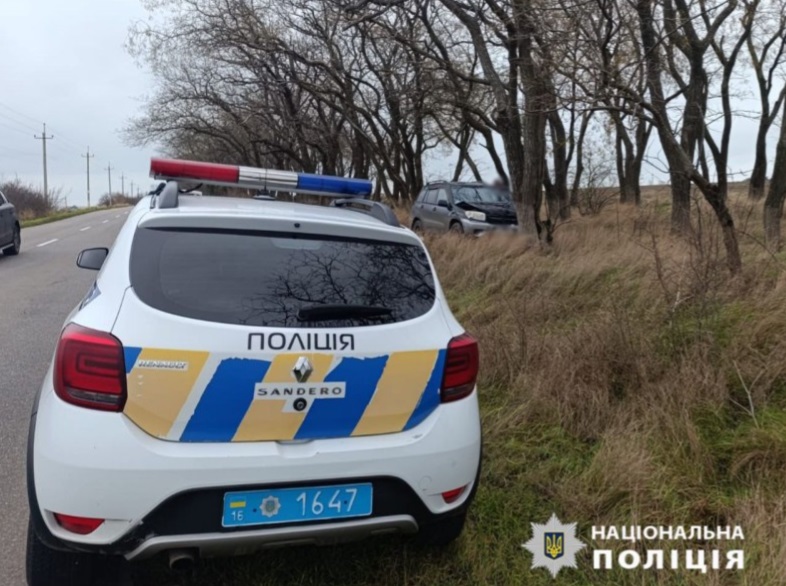 На Одещині легковик злетів з дороги та протаранив дерево: водій загинув