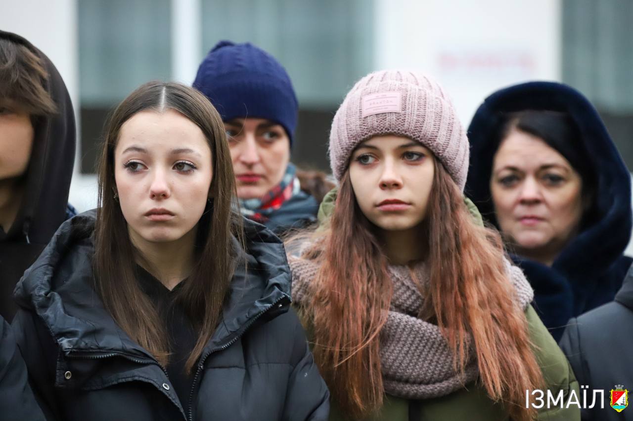 В Ізмаїлі відкрили меморіальну дошку на честь загиблого Героя Сергія Левченка