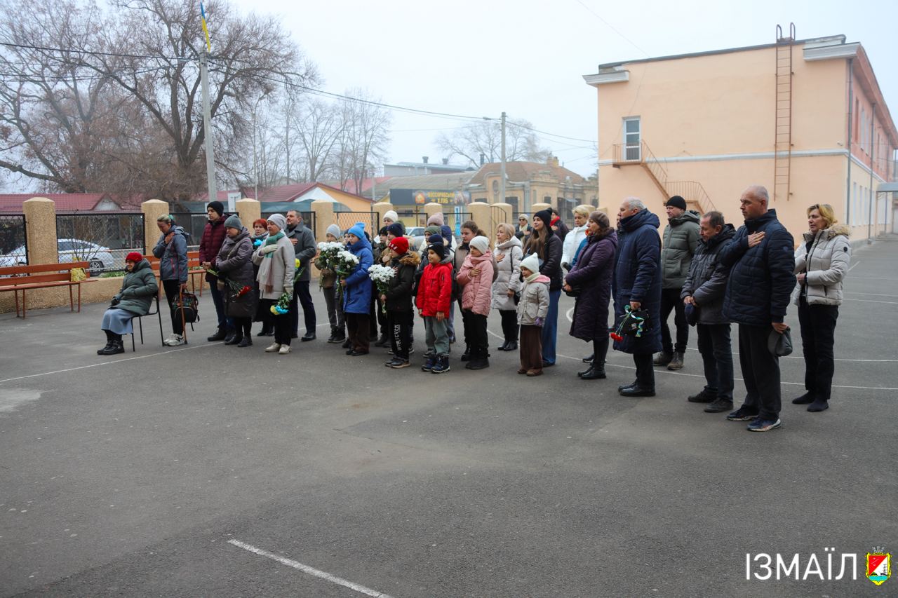 В Ізмаїлі увіковічнили пам'ять полеглого на Херсонщині воїна