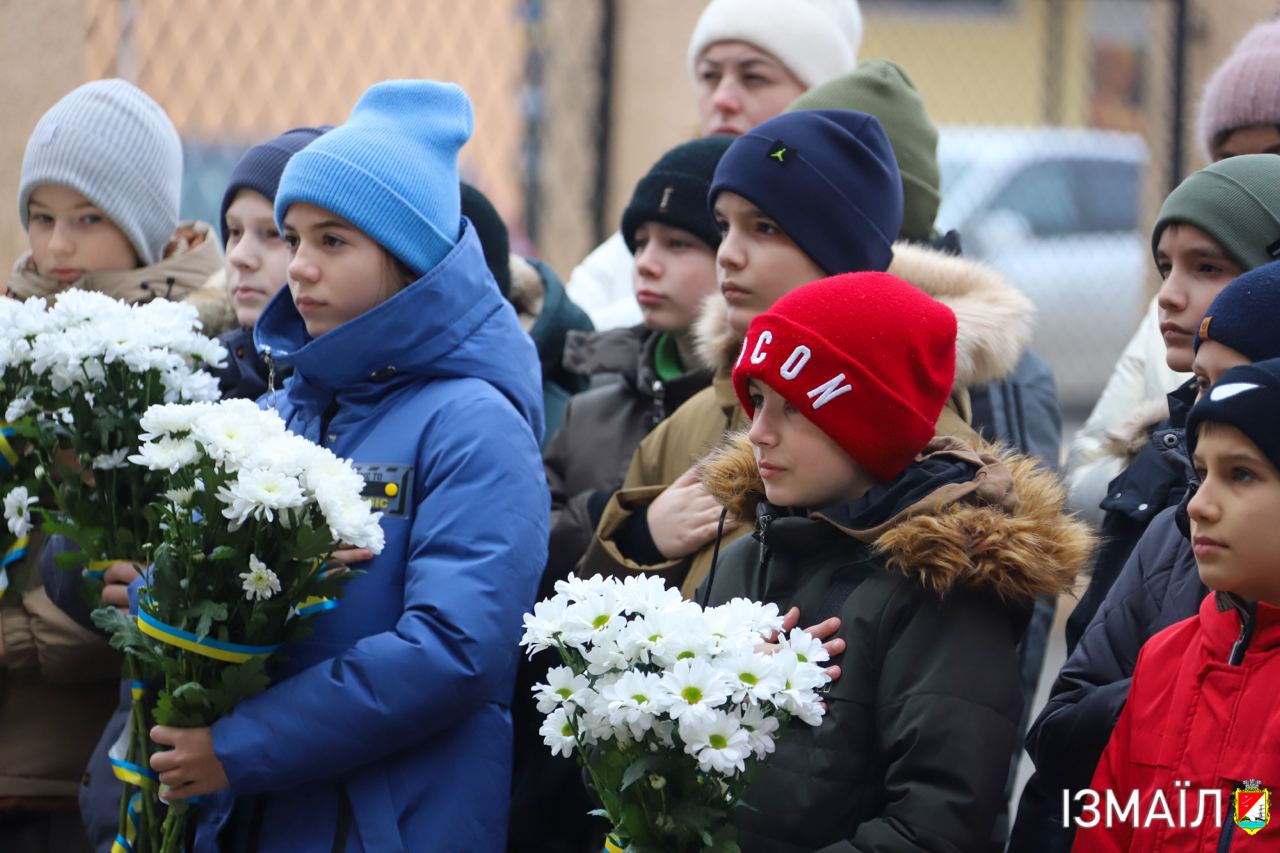 В Ізмаїлі увіковічнили пам'ять полеглого на Херсонщині воїна