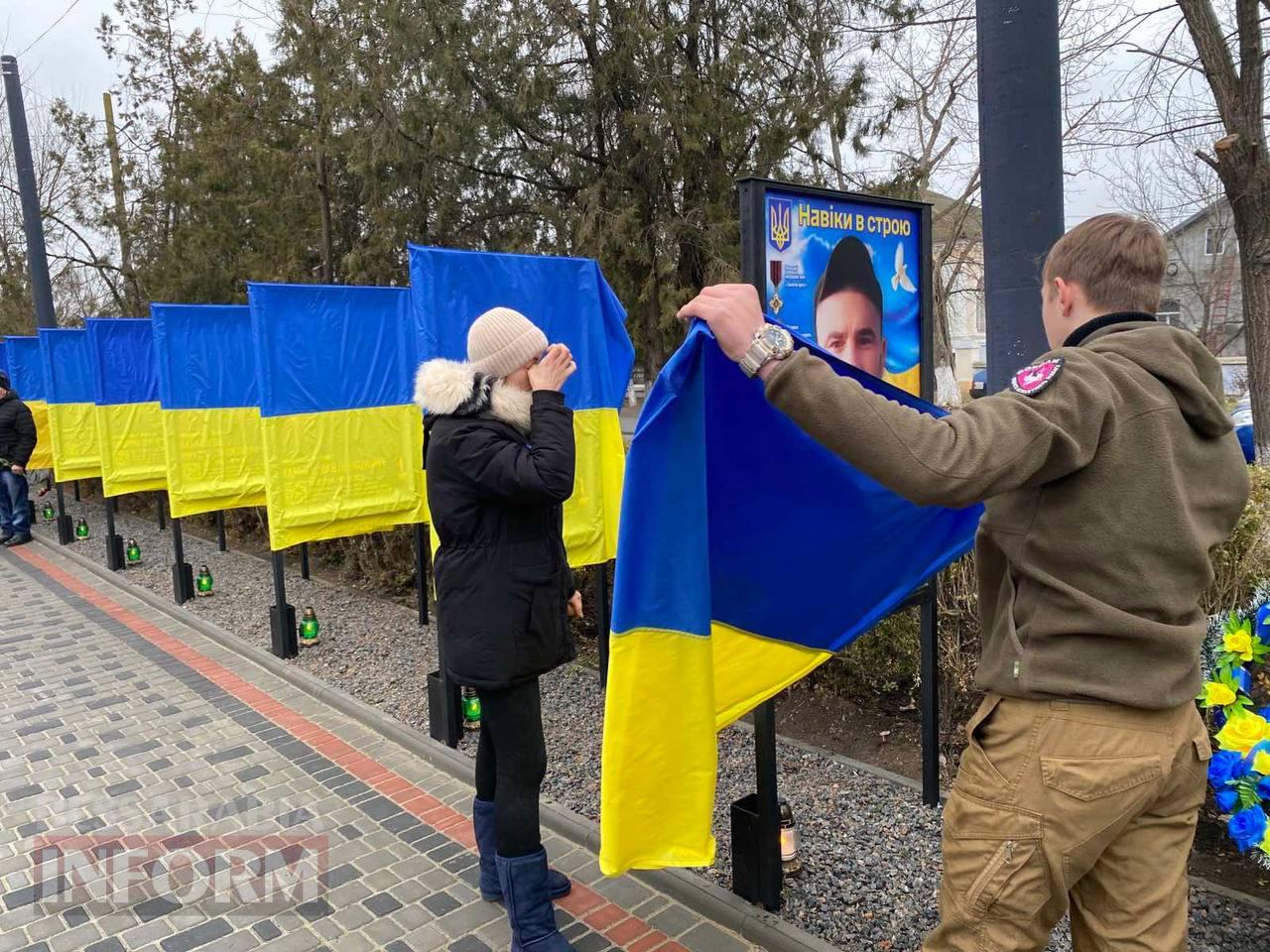 Портрети небесних Героїв зайняли гідне місце на центральній вулиці Арцизу