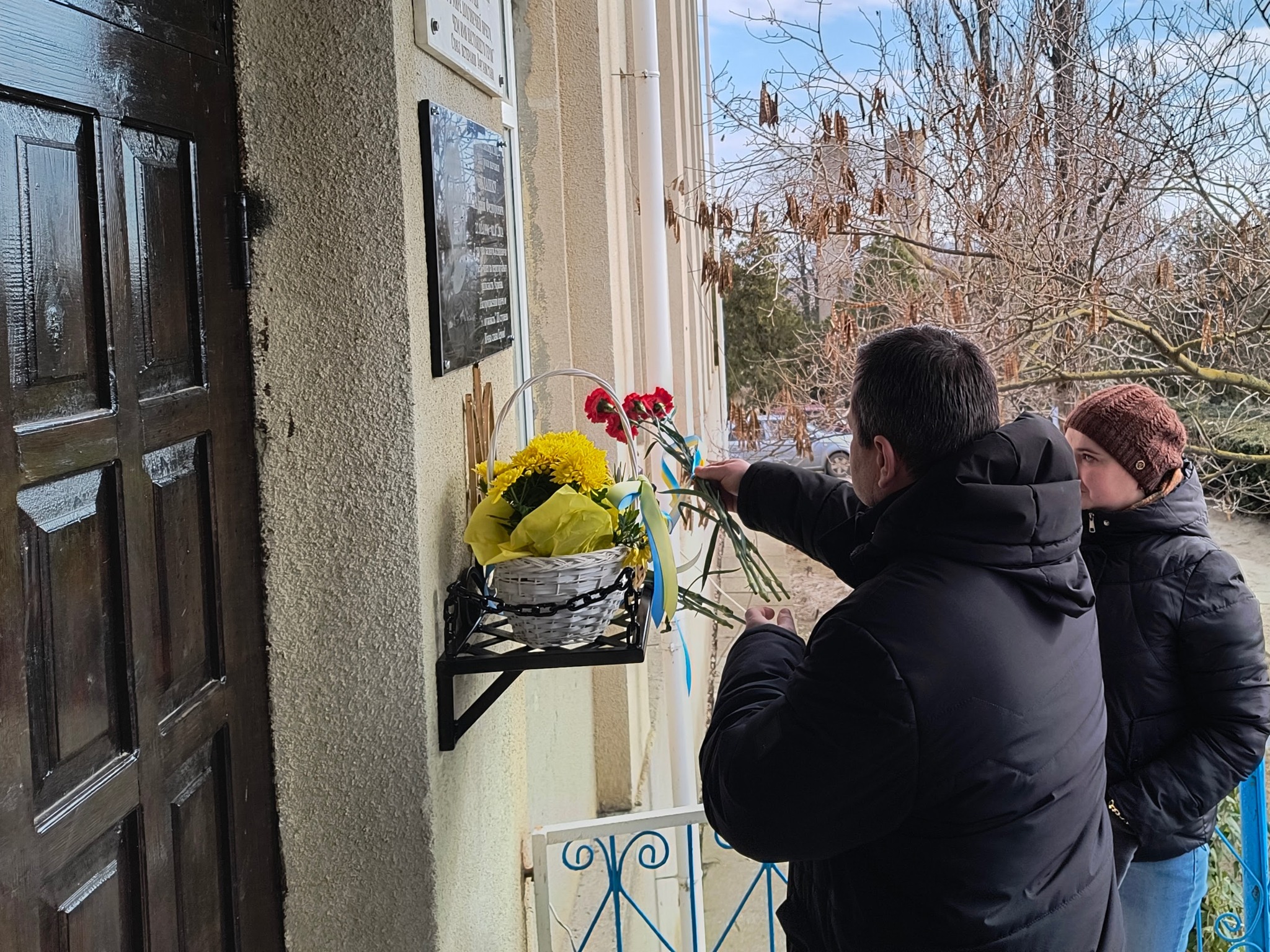 В Татарбунарській громаді з'явилася меморіальна дошка з портретом юного захисника