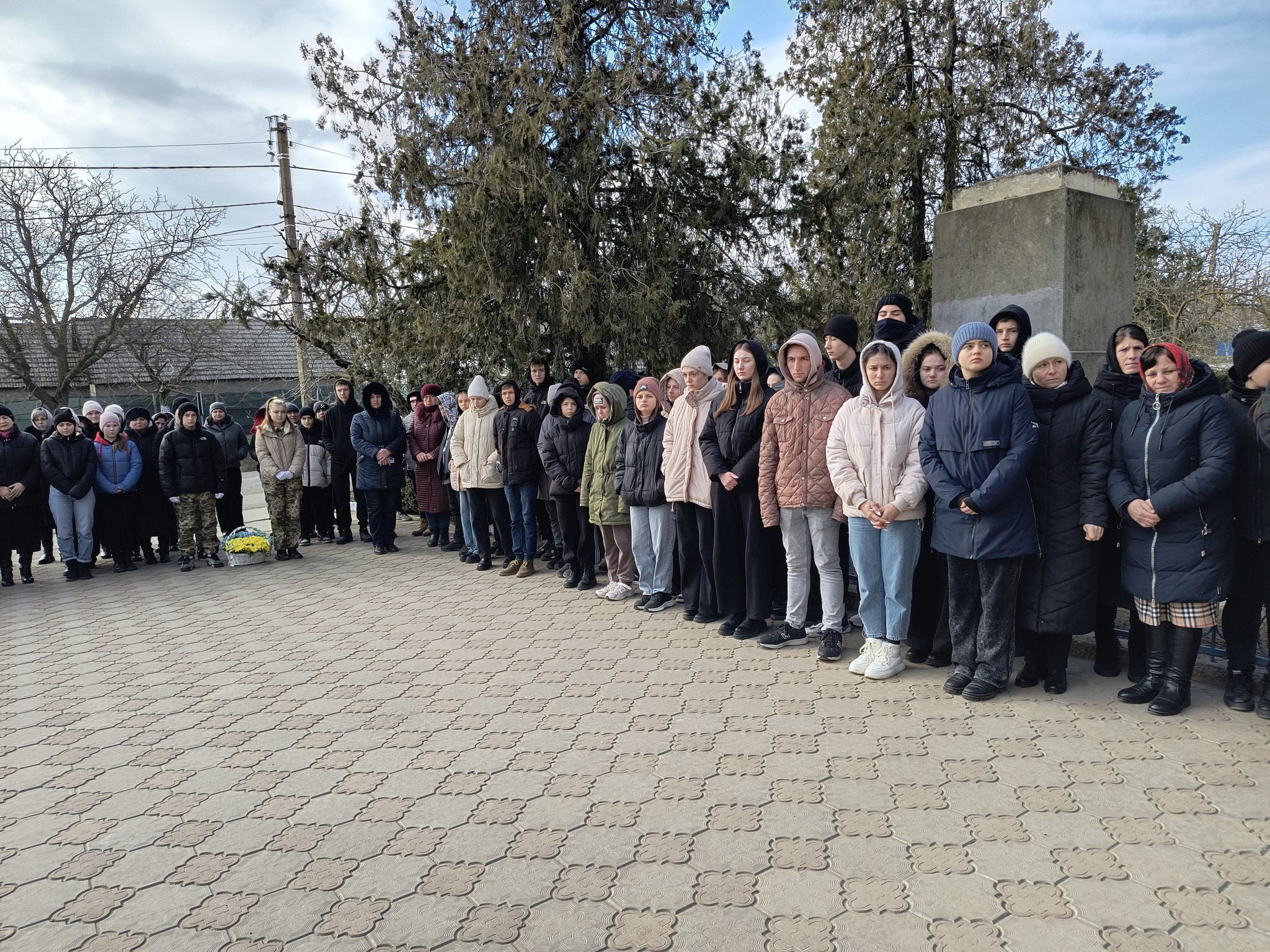 В Татарбунарській громаді з'явилася меморіальна дошка з портретом юного захисника