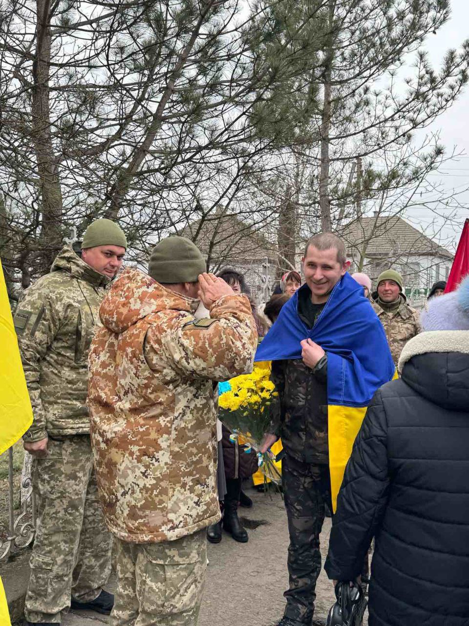 У рідне Вилкове після майже трьох років полону повернувся захисник Зміїного Євген Д'яков