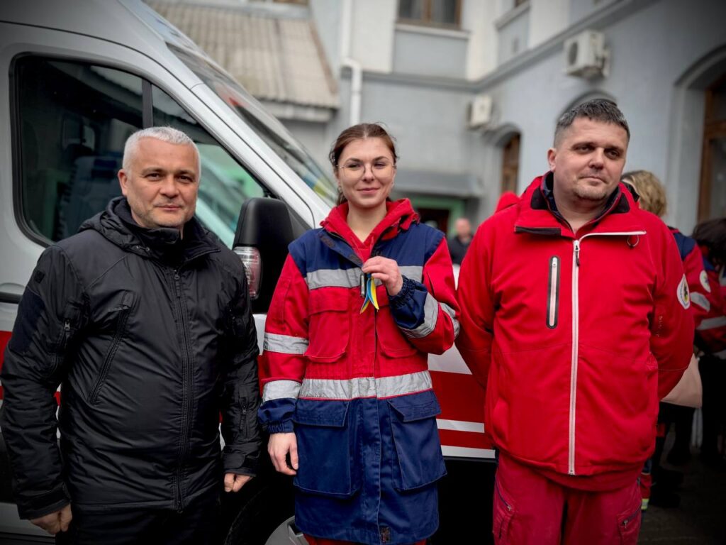 До трьох районів Бессарабії передали сучасні автомобілі швидкої допомоги