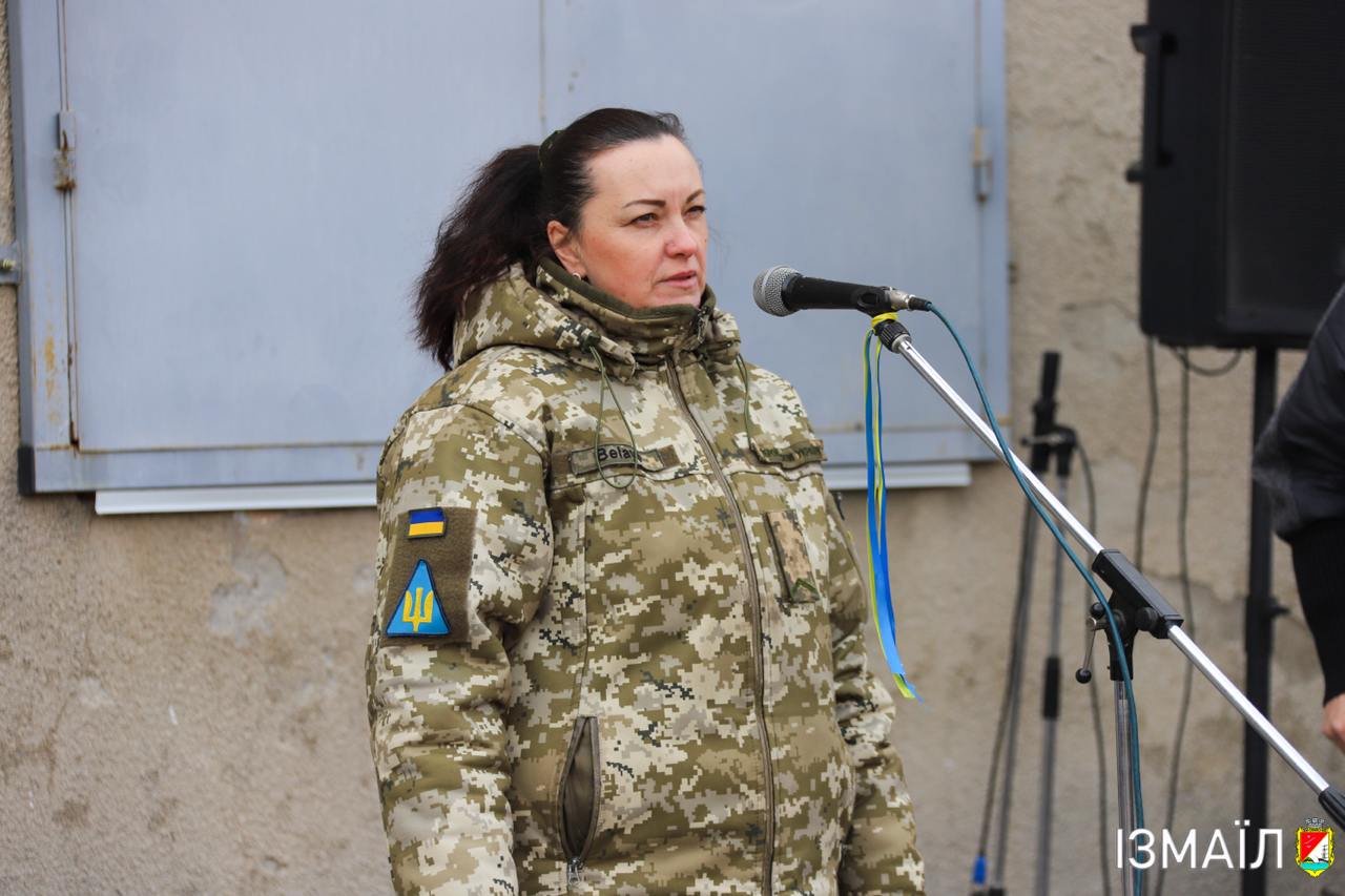 В Ізмаїлі увіковічнили пам'ять воїна та волонтера, який загинув на Донеччині