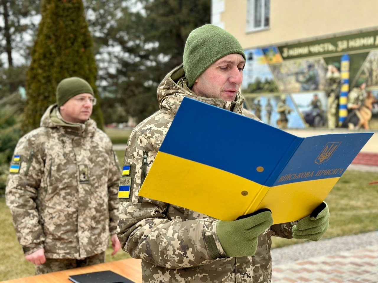 Поповнення в Ізмаїльському прикордонному загоні: контрактники присягли на вірність українському народу