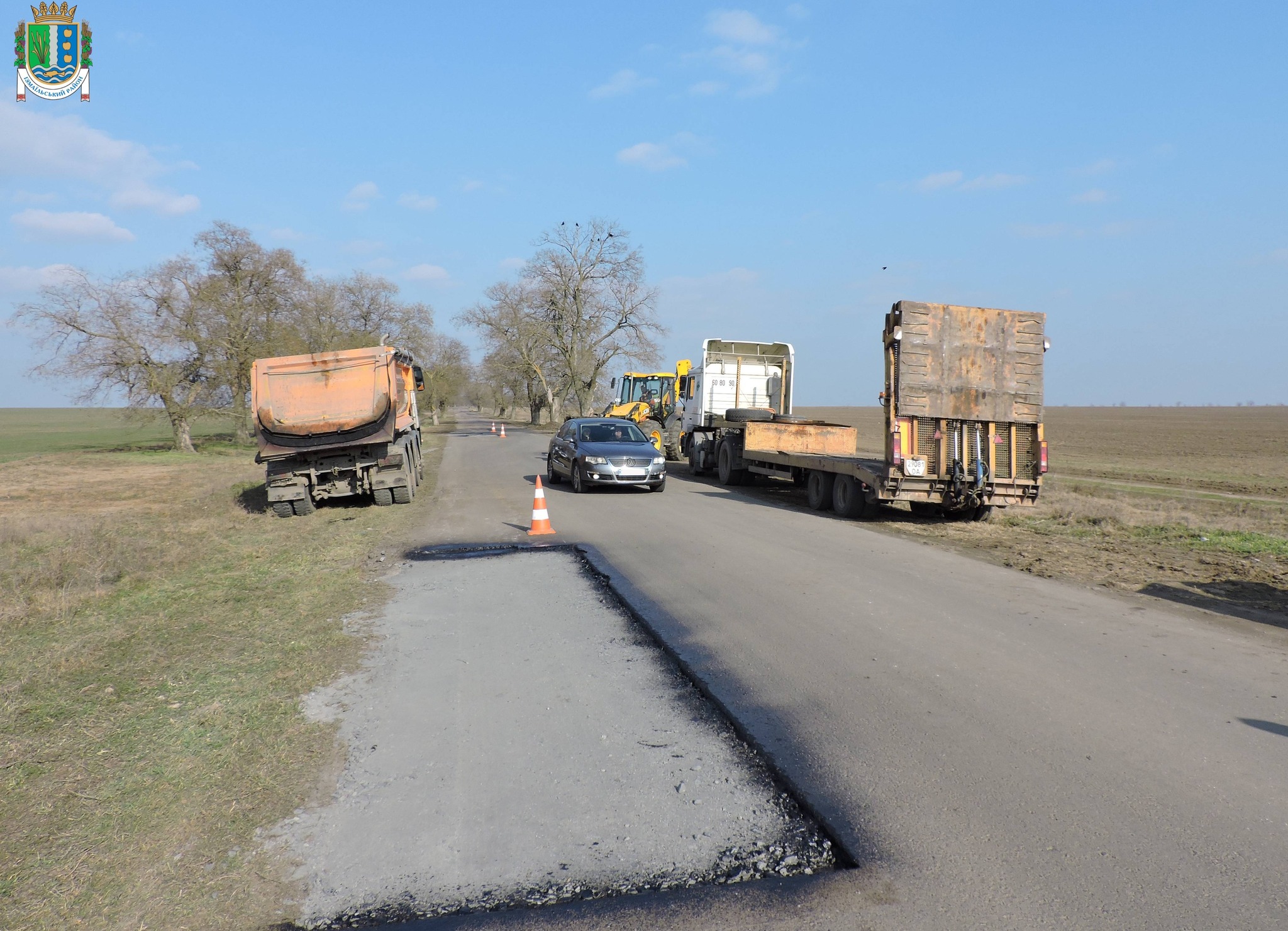 В Ізмаїльському районі триває ремонт доріг