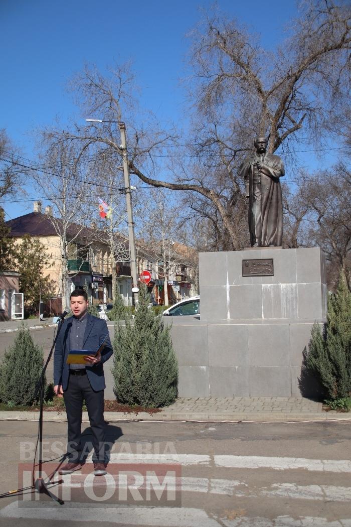 У Болграді вшанували пам’ять Тараса Шевченка та відзначили Всесвітній день письменника