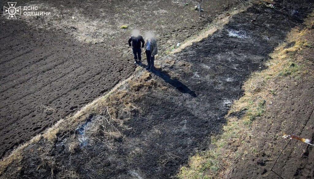 Дрони проти паліїв: на Одещині виявили порушників, що спалювали сухостій