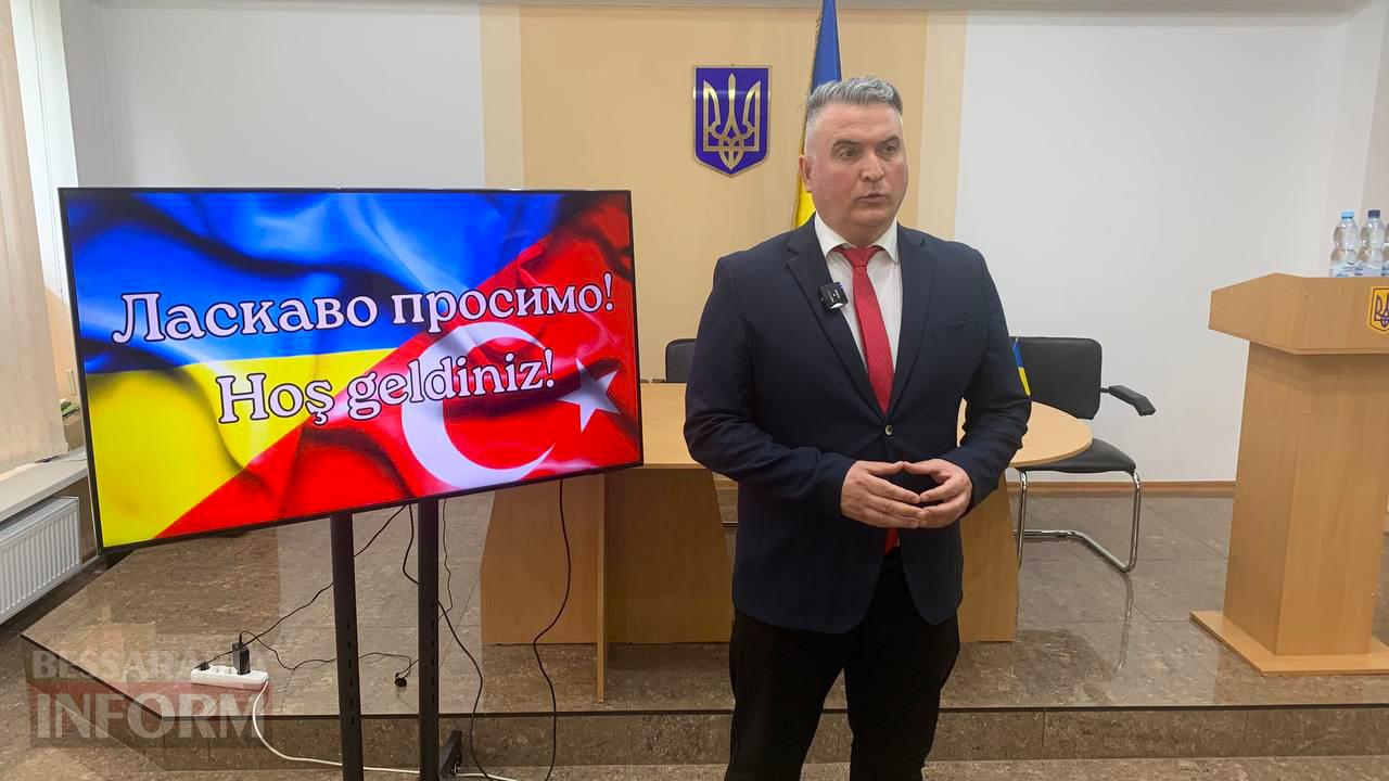 Генеральний консул Турецької республіки анонсував відкриття в Ізмаїлі кафедри тюркської мови