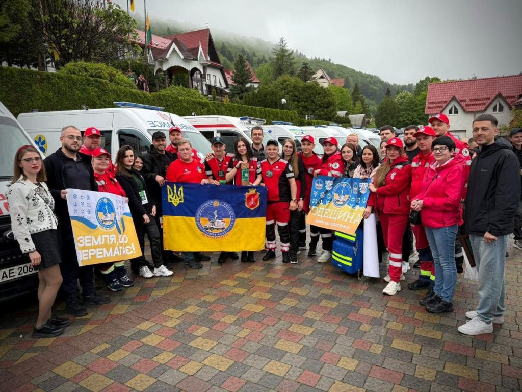 Медики з Одещини - у трійці лідерів на Всеукраїнському чемпіонаті бригад екстреної медицини
