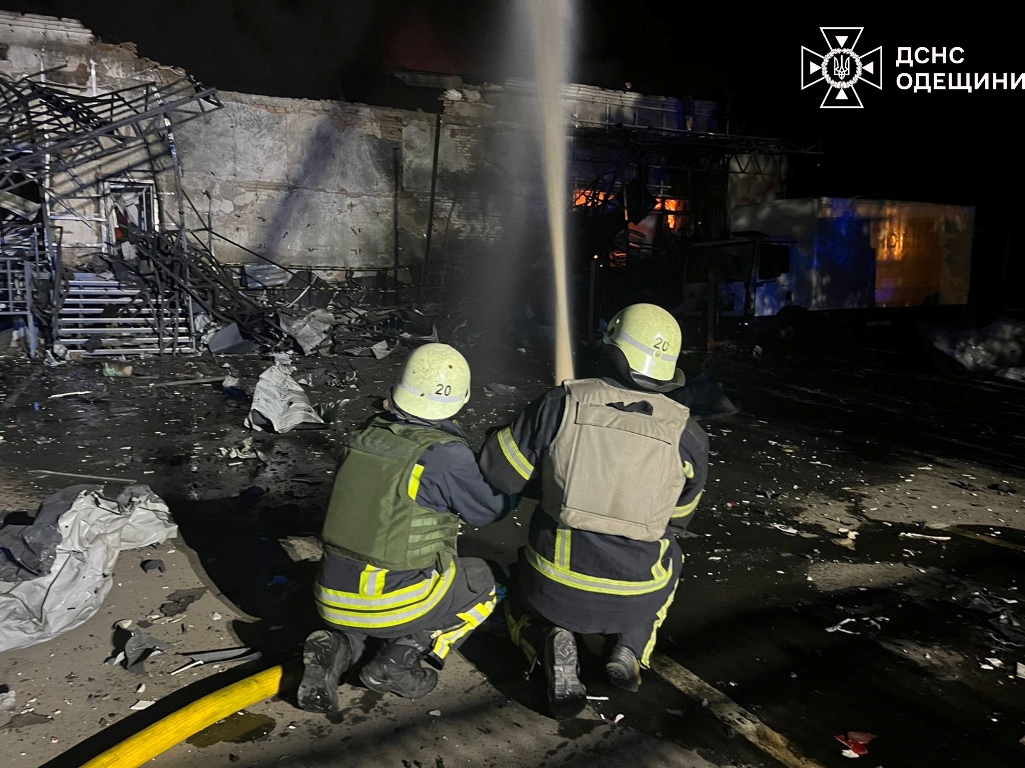 Вночі російські окупанти атакували Ізмаїл шахедами. Оновлено