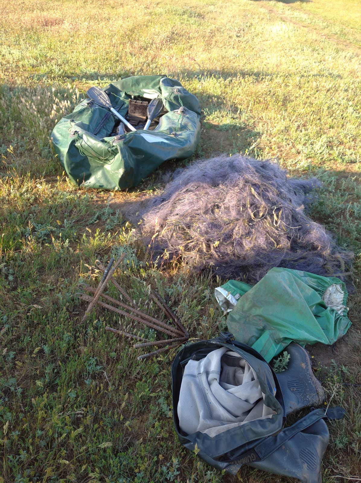 У нацпарку на Одещині браконьєр незаконно виловив риби на 16,6 мільйонів гривень