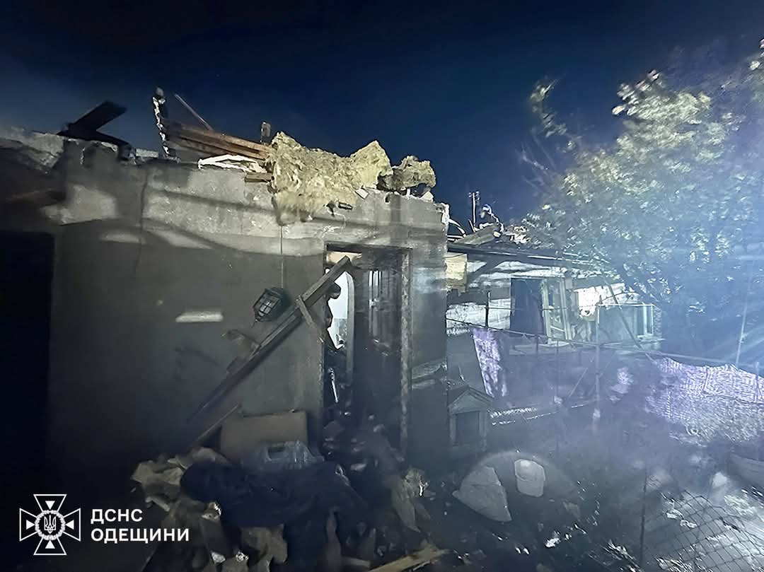 Вночі Одеська область, зокрема Бессарабія, знову постраждала від ворожої атаки