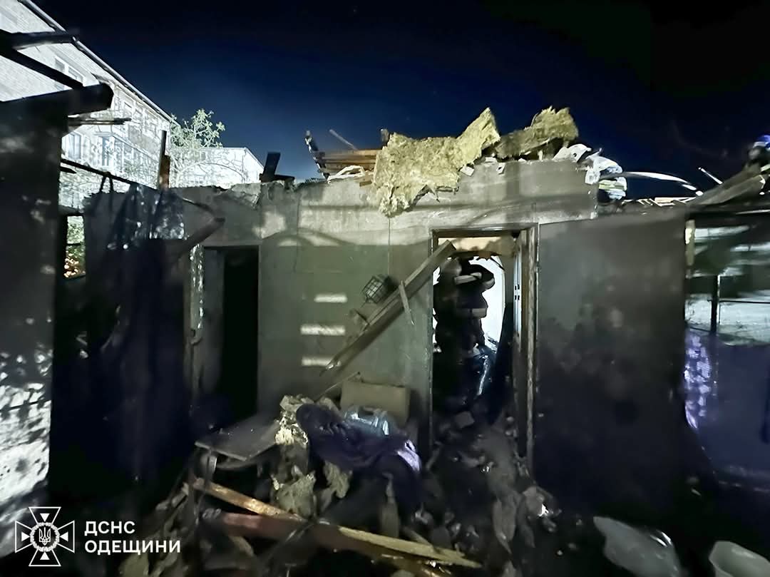 Вночі Одеська область, зокрема Бессарабія, знову постраждала від ворожої атаки