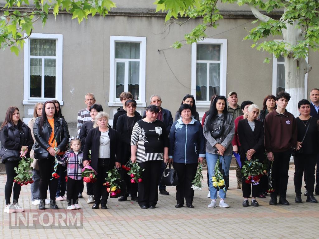 Ще в одному ліцеї Болградської громади з'явилися меморіальні дошки на честь випускників, які загинули за Україну