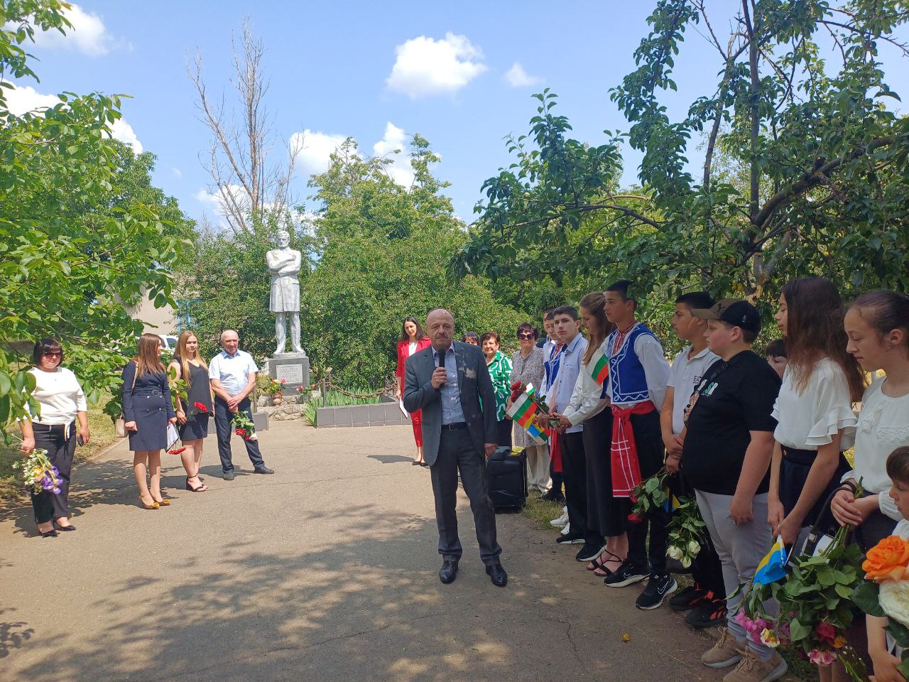 В Арцизі за участі консула Болгарії вшанували болгарського національного героя