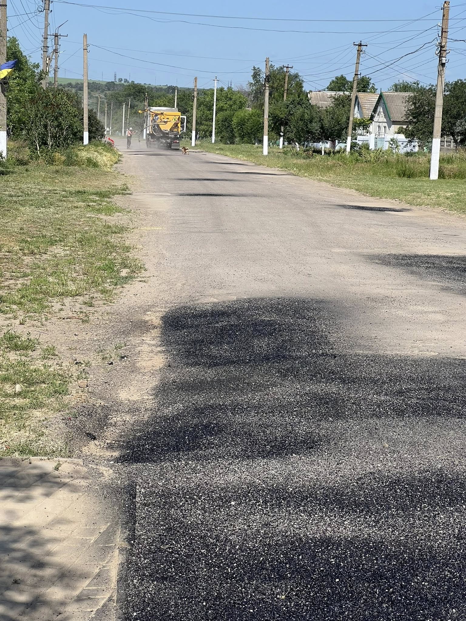 Розпочався ремонт траси Арциз-Татарбунари: водіїв просять бути уважними