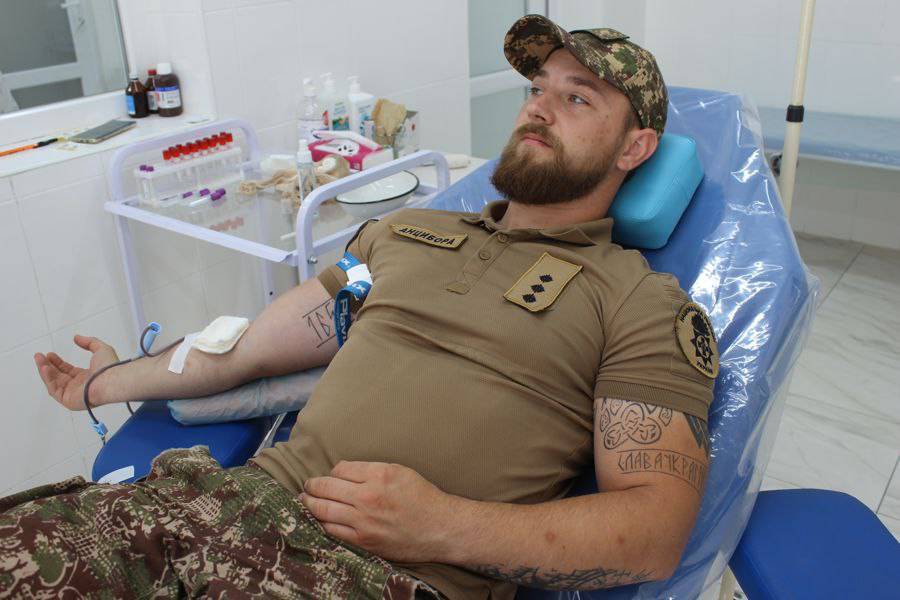 Ізмаїльські гвардійці здали кров напередодні Всесвітнього дня донора