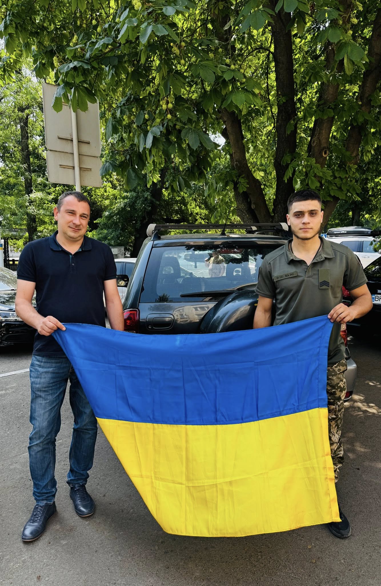 У Саф’янівській громаді відновили авто для захисника з Утконосівки