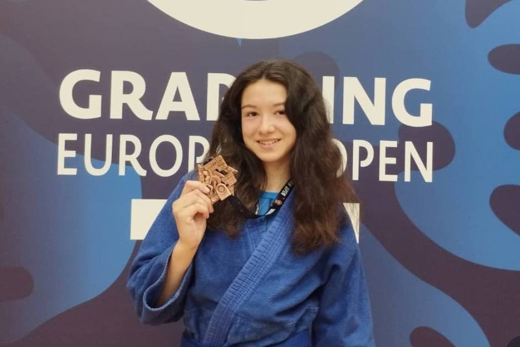 Спортсменка з Вилківської громади виборола на Чемпіонаті Європи дві медалі