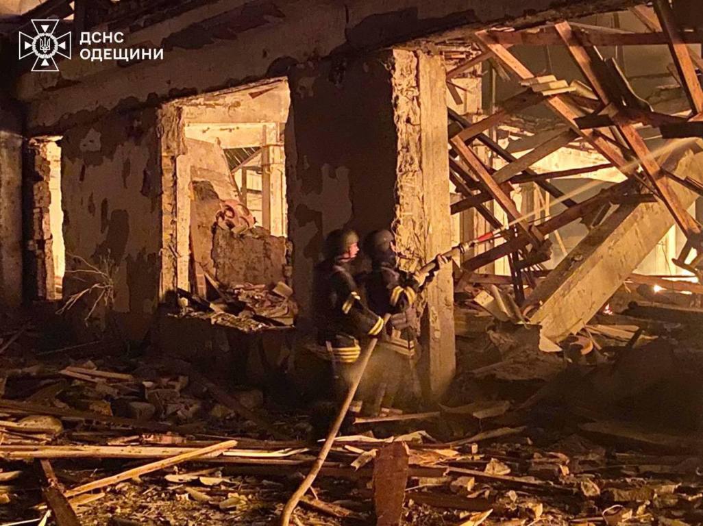 Вилкове вночі пережило чергову масовану атаку дронами