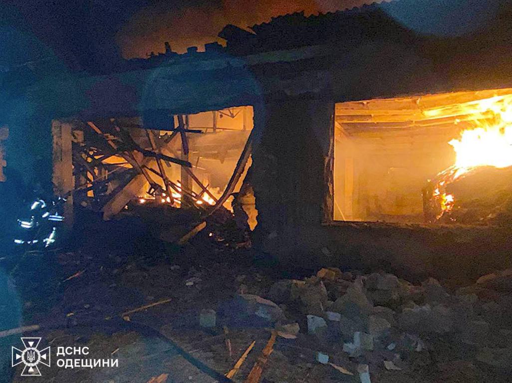 Вилкове вночі пережило чергову масовану атаку дронами