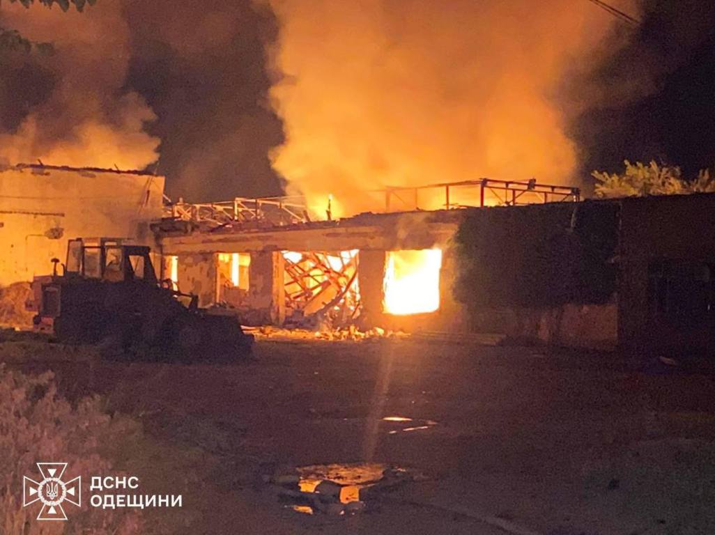 Вилкове вночі пережило чергову масовану атаку дронами