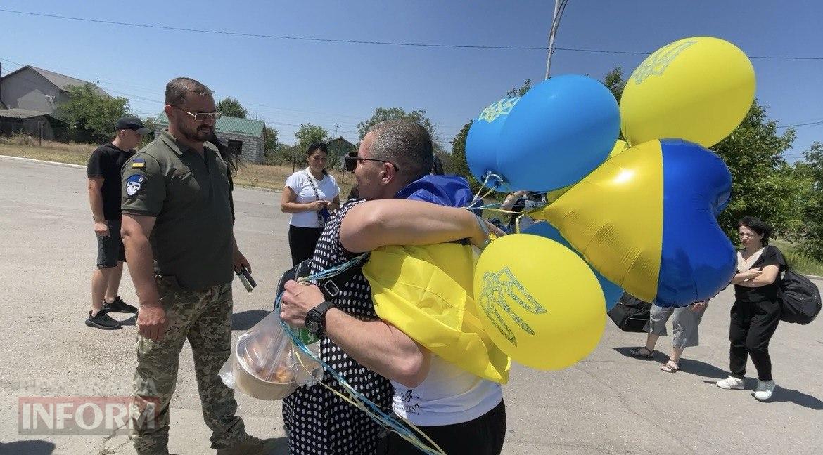 Ізмаїл зустрів з полону захисника Валерія Волошина