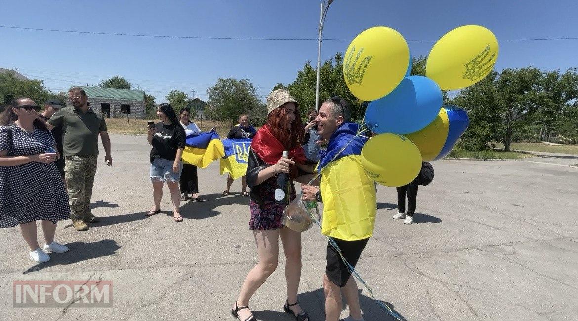 Ізмаїл зустрів з полону захисника Валерія Волошина