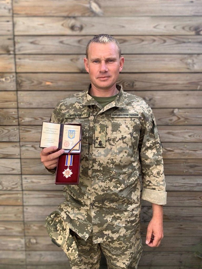 Президент вручив державну нагороду військовому моряку з Сергіївської громади