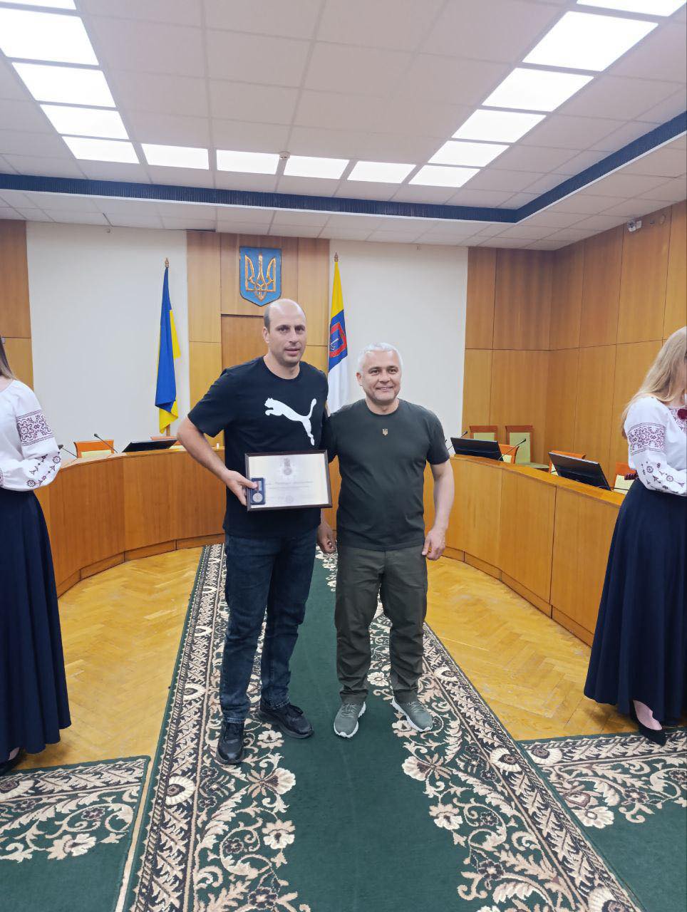 Слюсарю з Ізмаїла вручено відзнаку «За оборону України»