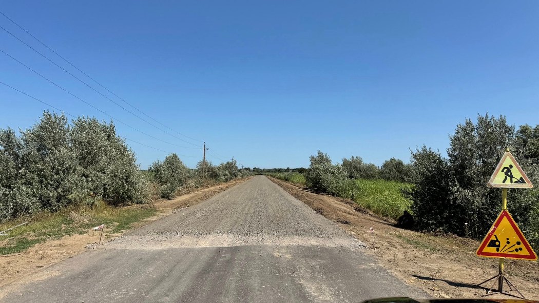 Підрядник продовжує ремонт дороги Кілія-Ліски-Вилкове