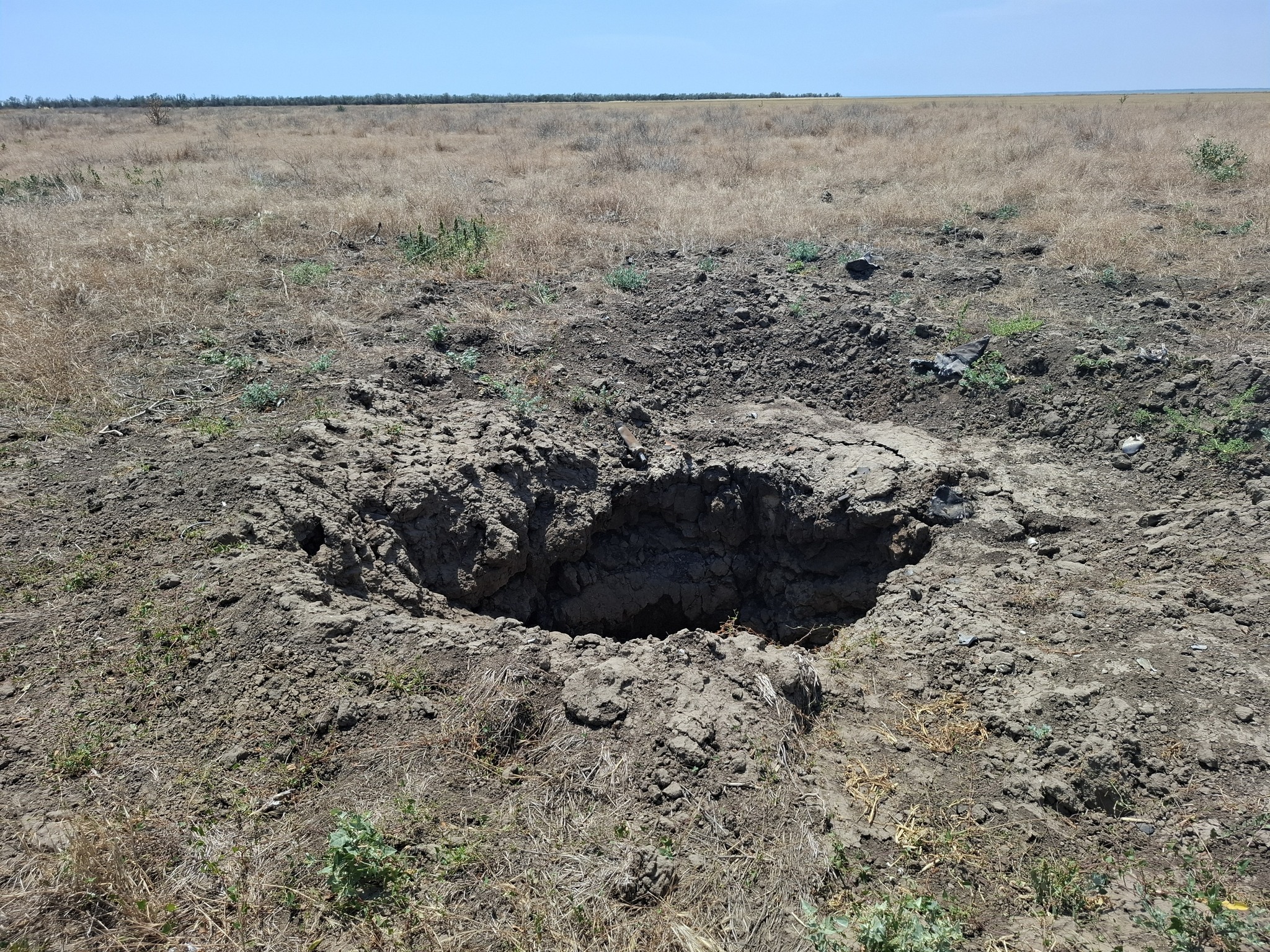 У нацпарку на півдні Одещини війна залишила кратери від ракет та вибухонебезпечні предмети