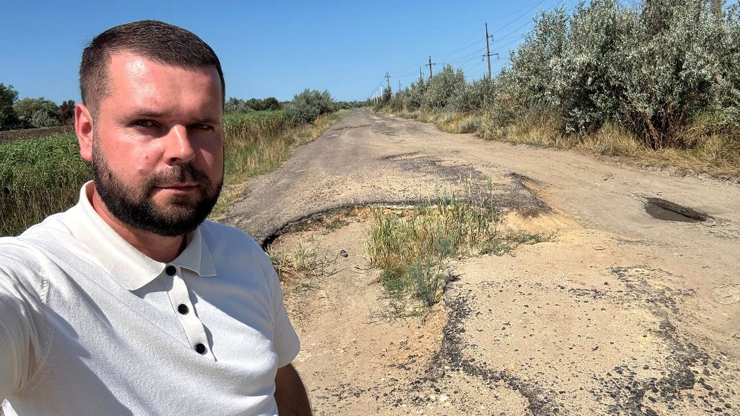 Підрядник продовжує ремонт дороги Кілія-Ліски-Вилкове