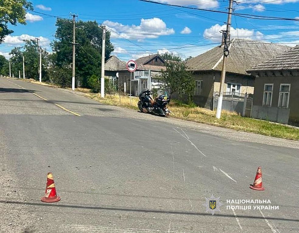 У Болградському районі водій легковика врізався у мотоцикл