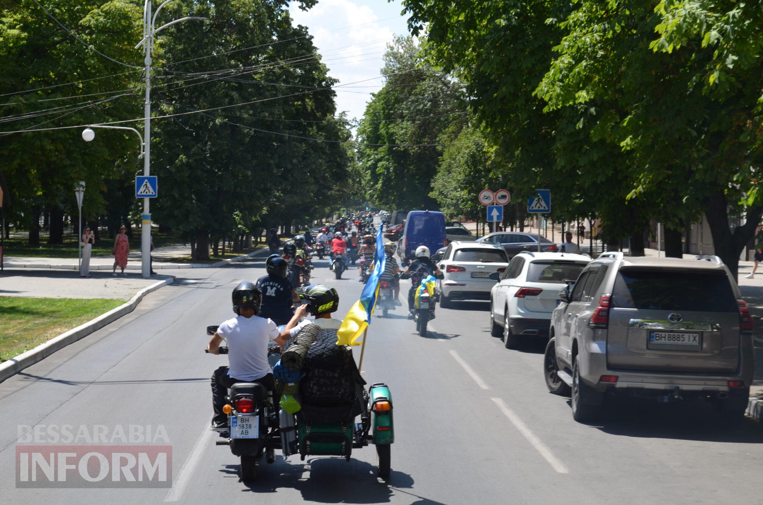 В Ізмаїлі після дев'ятирічної паузи відбувся масштабний мотопробіг