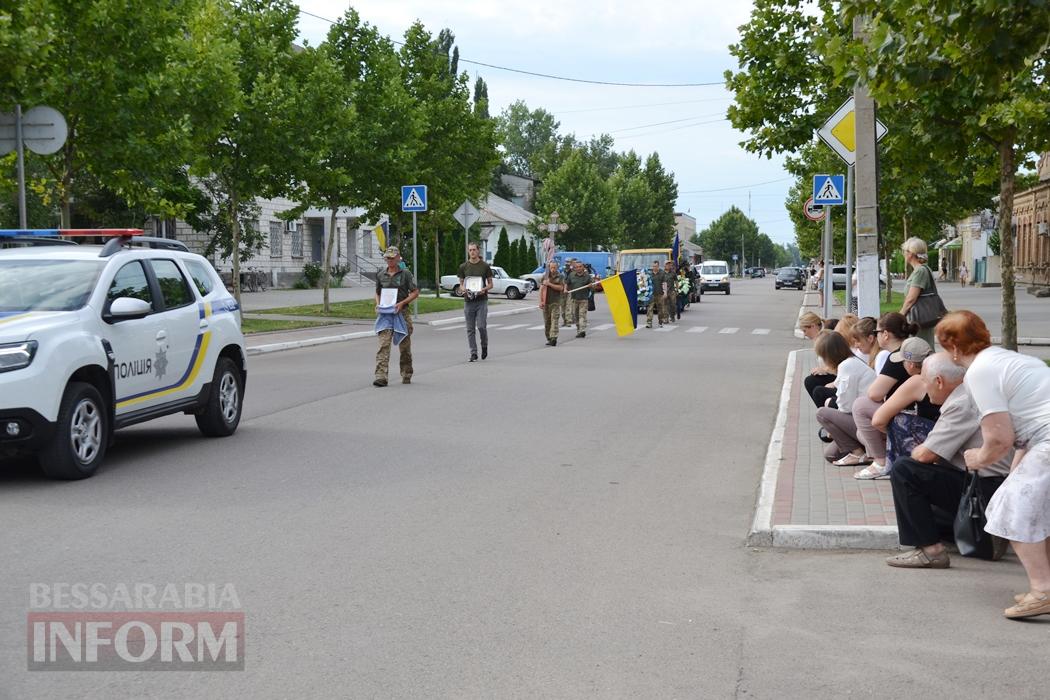 Кілія простилася з захисником, шлях додому якого тривав довгих вісім місяців