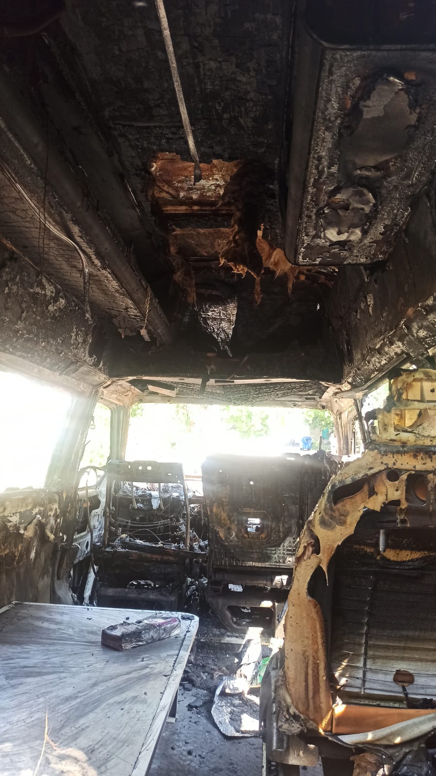 Ганебний вчинок: на Одещині спалили евакуаційну автівку бойової медикині