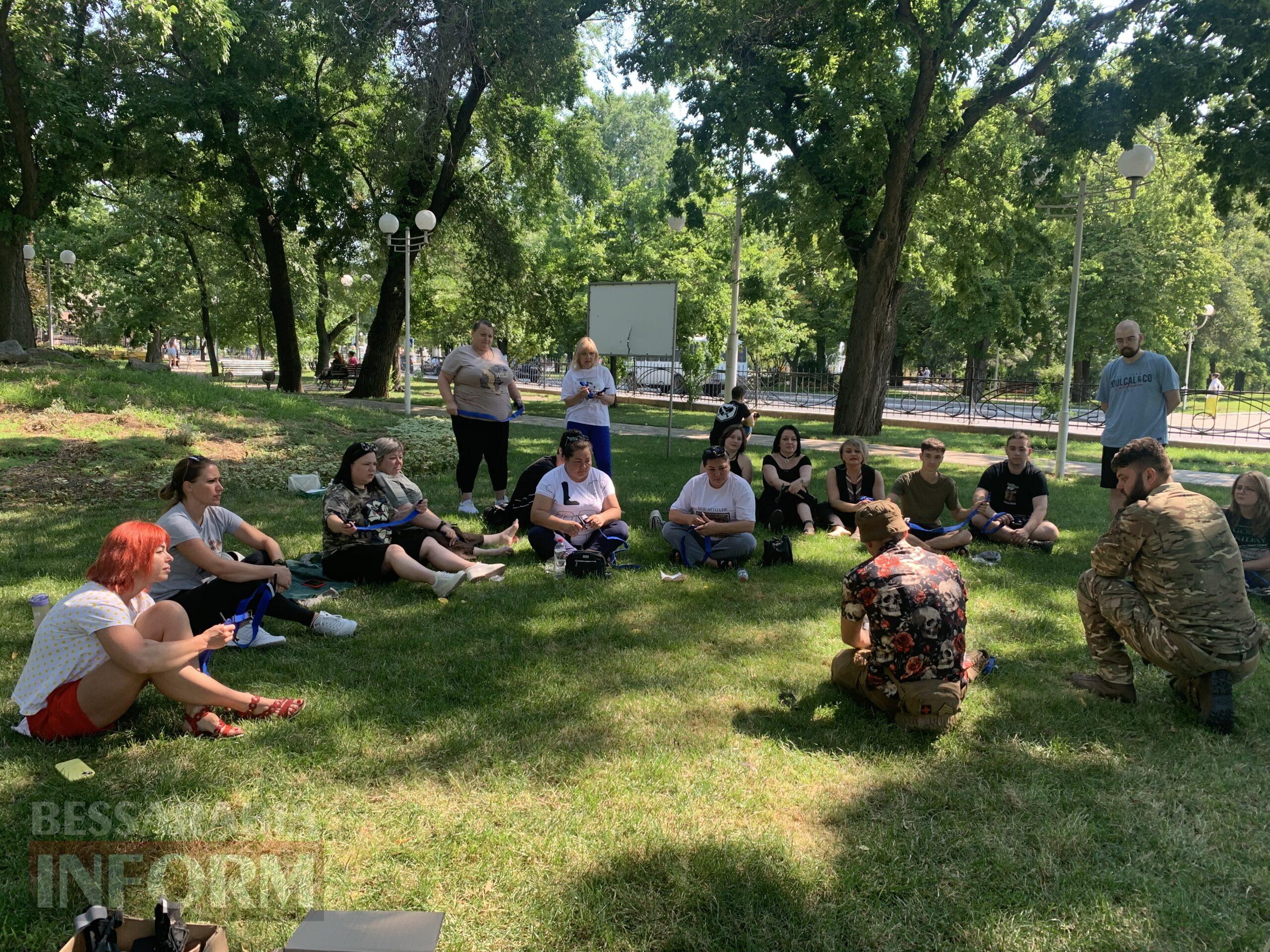 В Ізмаїлі просто неба військові провели заняття з тактичної медицини
