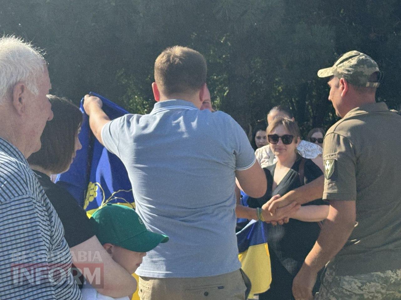 В Арцизі зустріли військовополоненого Ярослава Єлісєєва, який вважався зниклим понад два роки