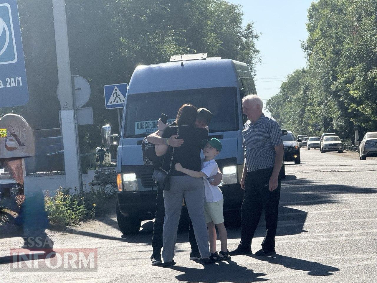 В Арцизі зустріли військовополоненого Ярослава Єлісєєва, який вважався зниклим понад два роки