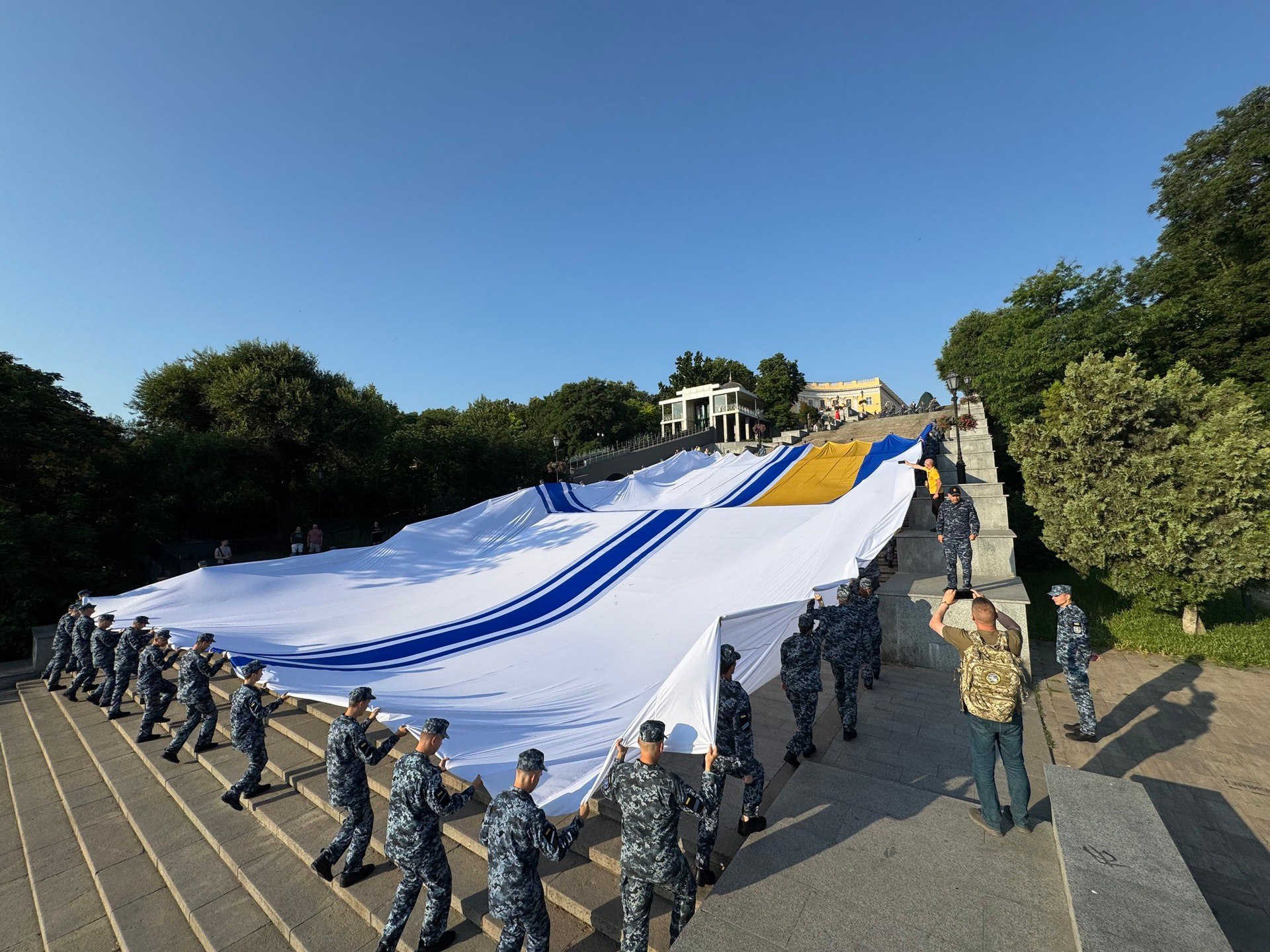 В Одесі до Дня ВМС встановили національний рекорд України