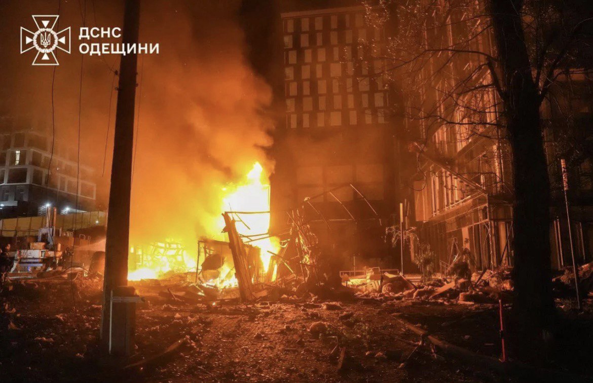 В Одесі внаслідок ворожої атаки загинула одна людина, є пошкодження
