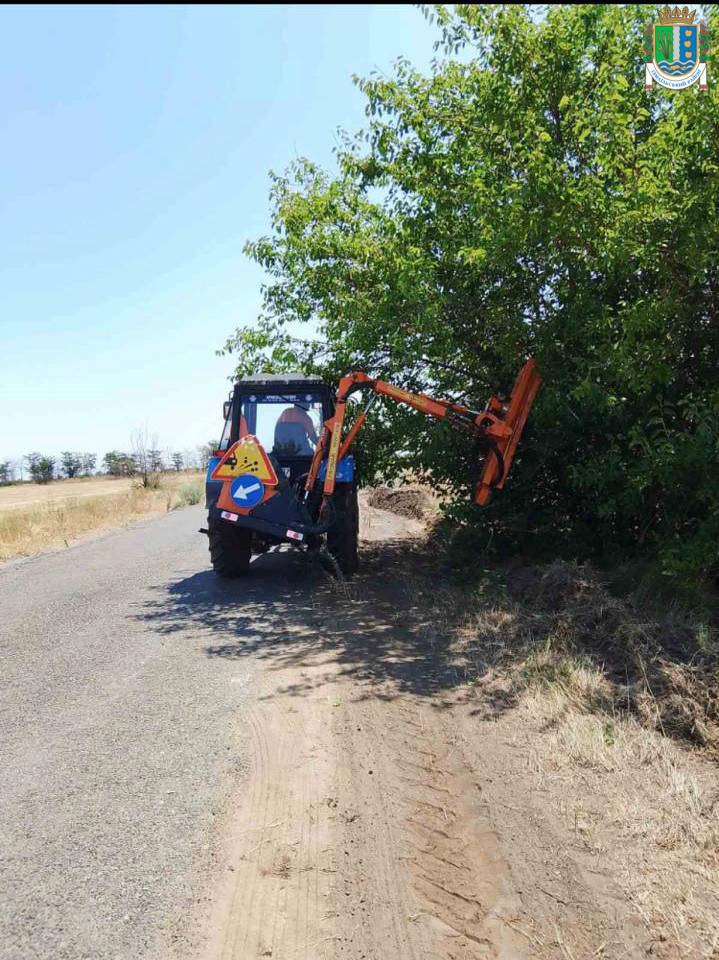 У Кілійській громаді почали відновлювати дорогу між Червоним Яром та Шевченковим