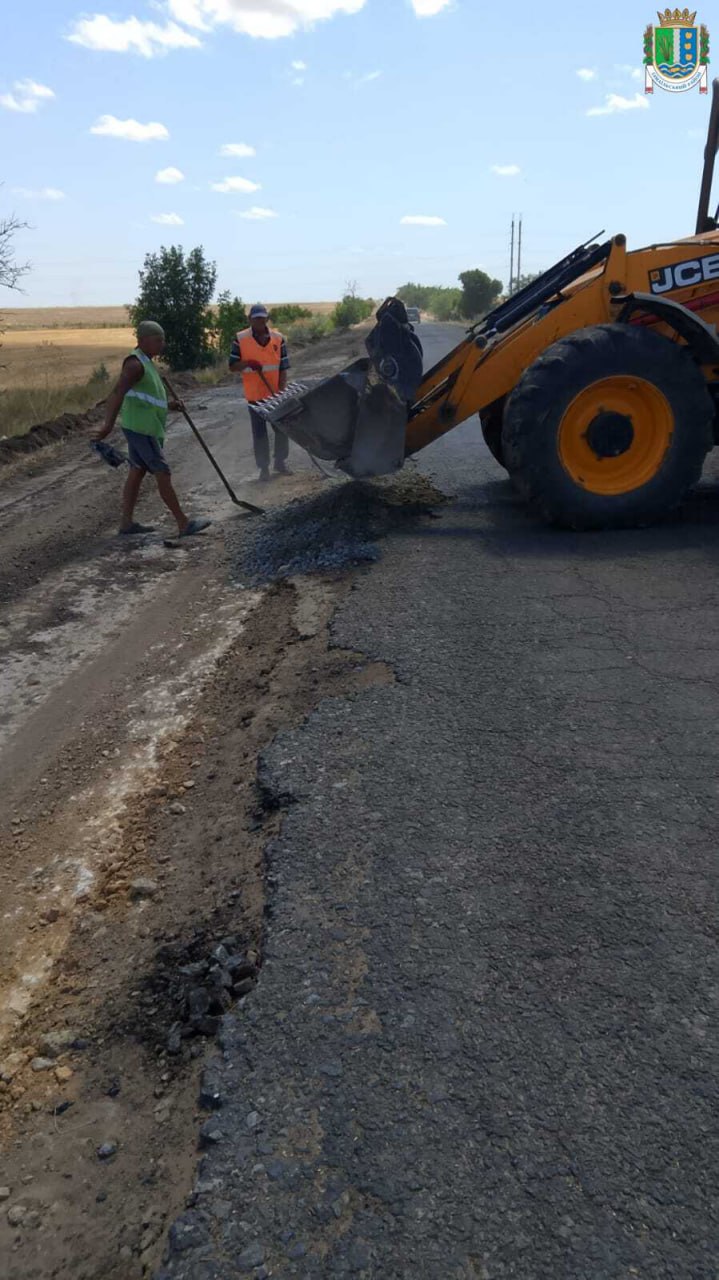 У Кілійській громаді почали відновлювати дорогу між Червоним Яром та Шевченковим