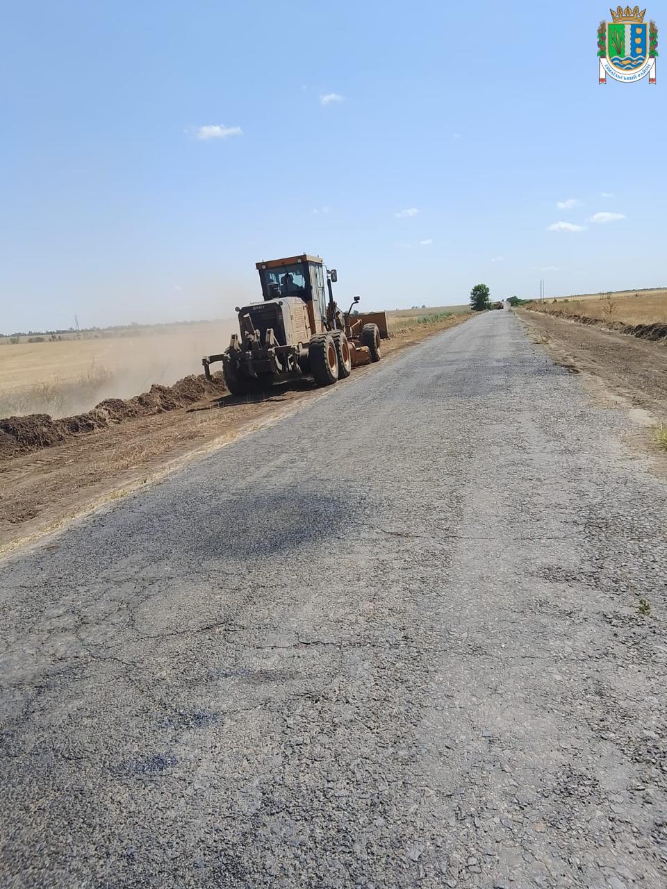 У Кілійській громаді почали відновлювати дорогу між Червоним Яром та Шевченковим
