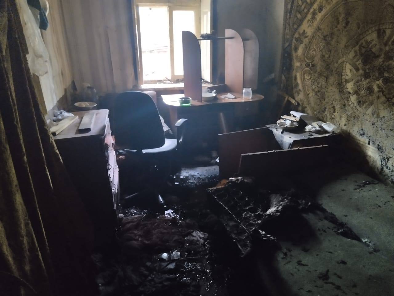 Внаслідок пожежі у Саф’янівській громаді постраждала одна людина