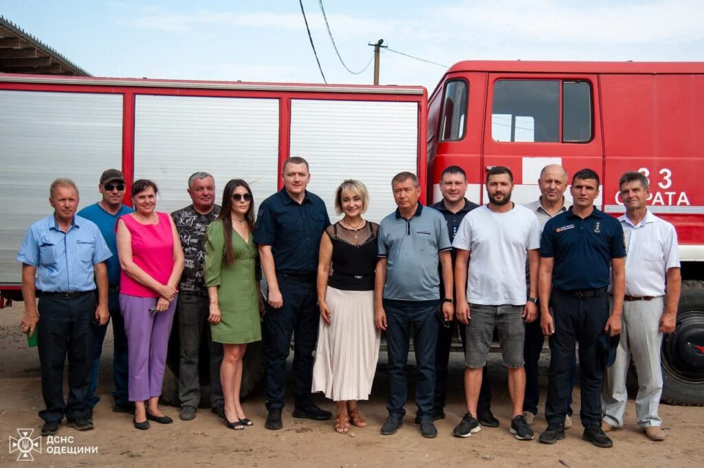 Боротися з вогнем у віддалених селах Білгород-Дністровщини буде нова пожежна команда